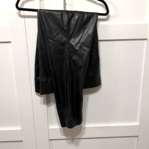 INC International Concepts EUC women faux leather skinny pants